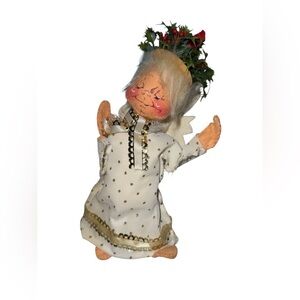 Annalee Tree Topper Angel 8" 1976 Vintage